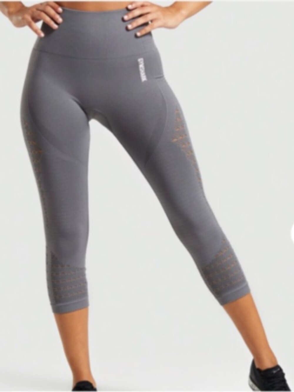 Gymshark Energy + Seamless Leggings in Smoke Grey